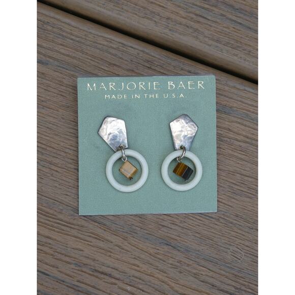 Marjorie Baer Sterling Silver Earrings - Picture 3 of 4